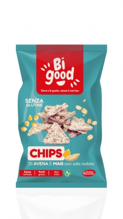 CHIPS DI AVENA E MAIS - SENZA GLUTINE - 60 GR