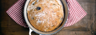 PANE INTEGRALE ALLE OLIVE E ROSMARINO