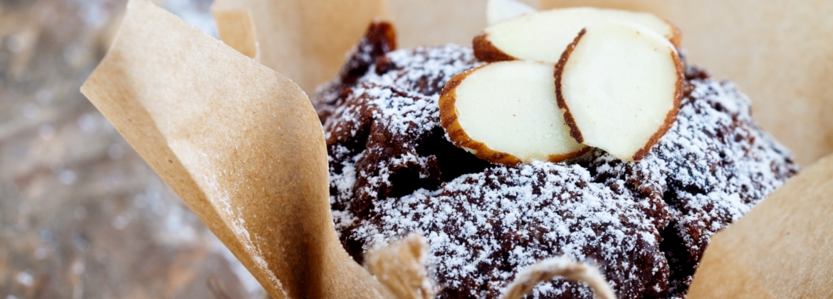 Muffin al cacao vegan