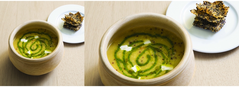 Locro de quinoa