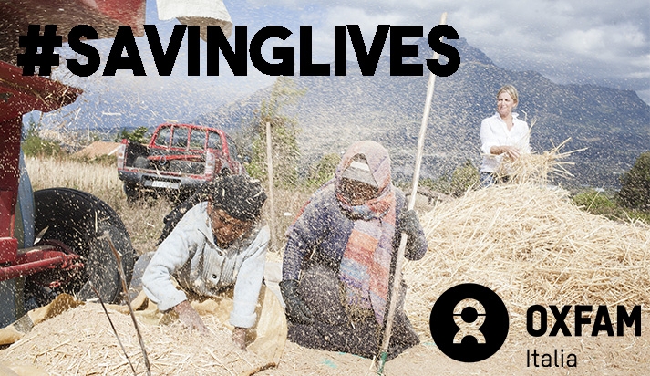 #SavingLives con Oxfam Italia
