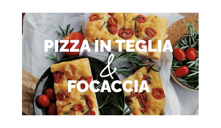 Sabato 18 aprile 2026 - Corso pizza e focaccia in teglia
